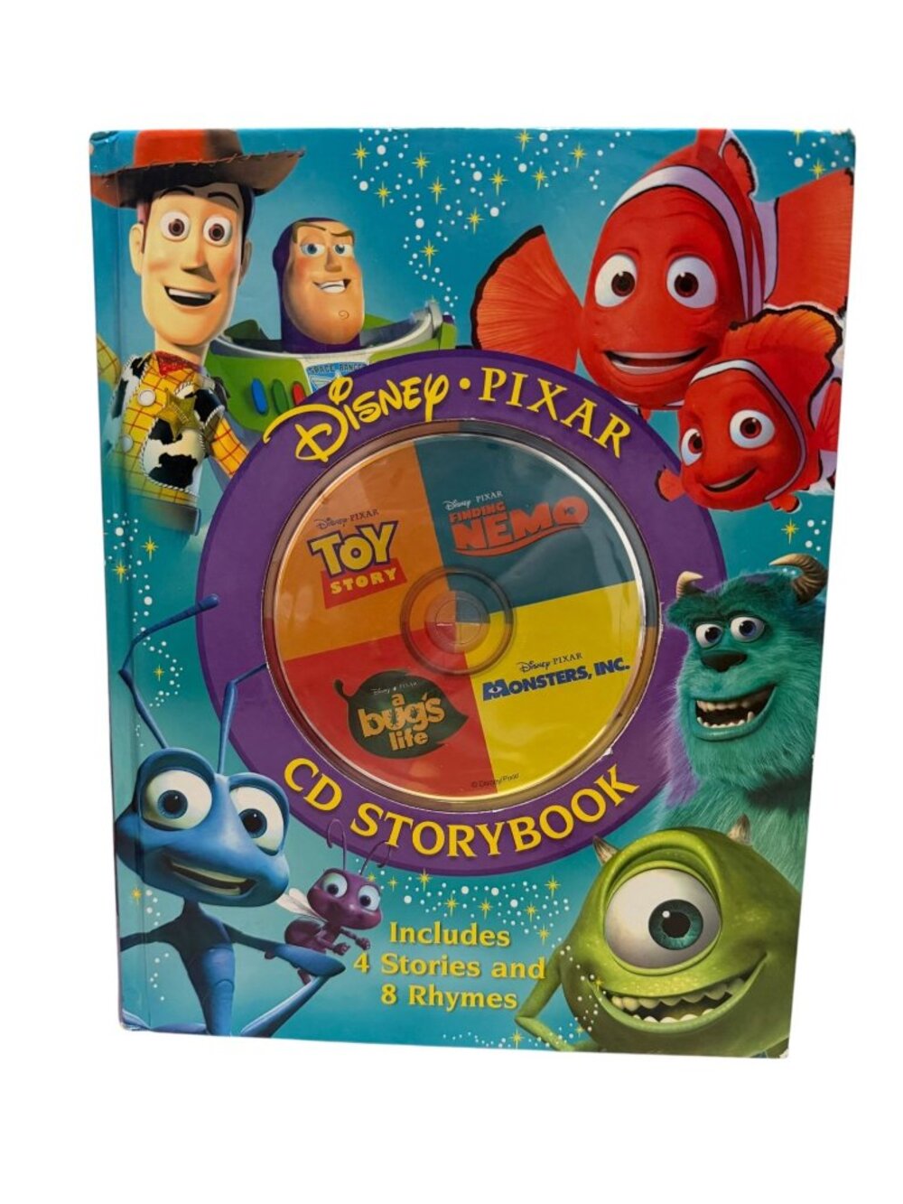 Disney Pixar CD Storybook Toy Story Finding Nemo A Bugs Life Monsters Inc.